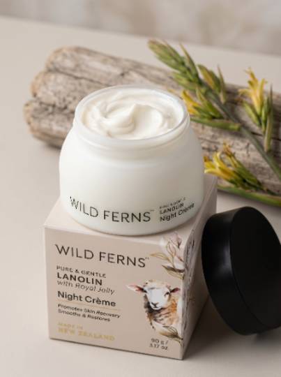Wild Ferns Lanolin Night Creme 90g